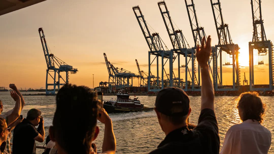 Port Infrastructure Boat Tour