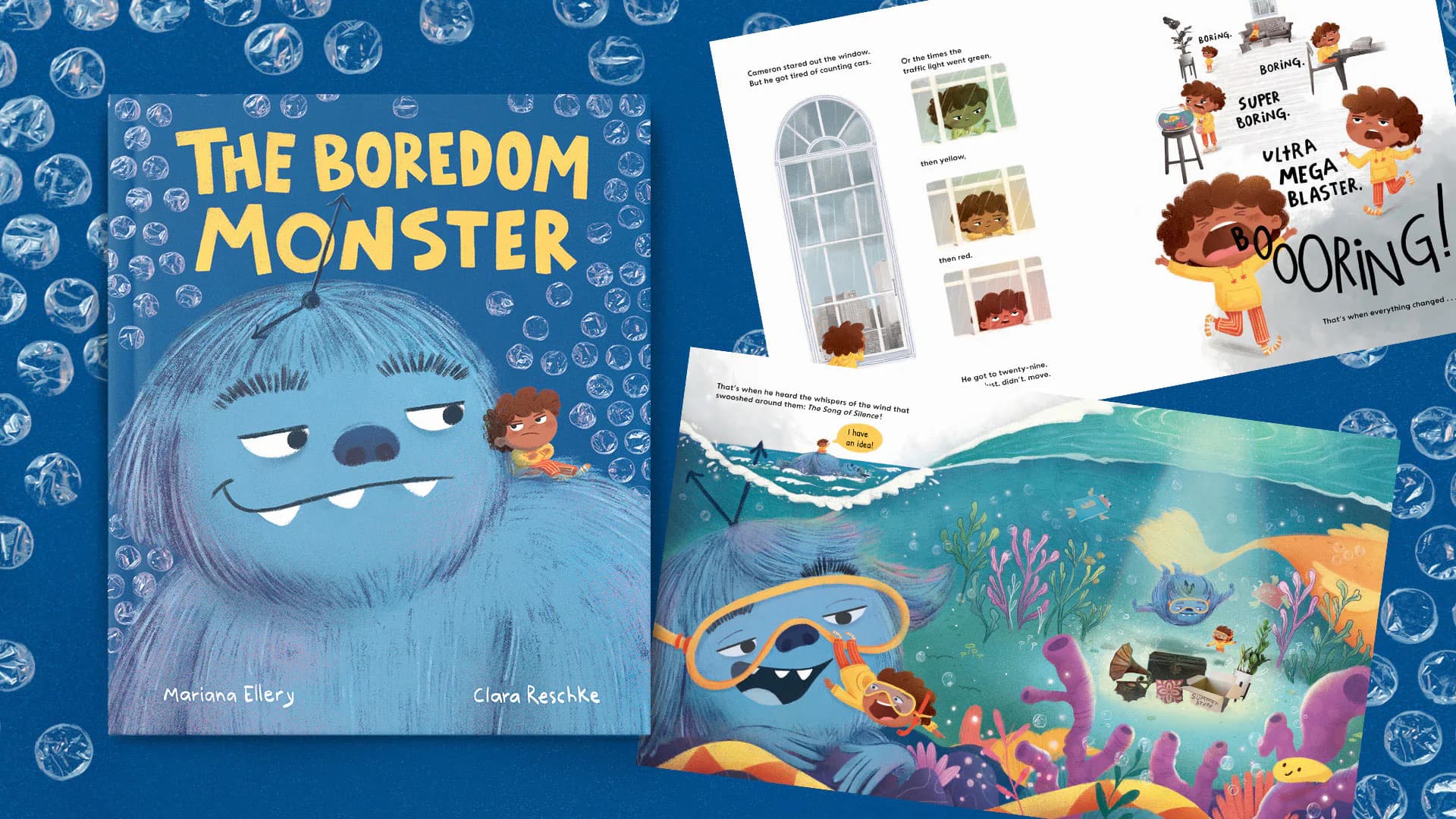 Storytelling and Art-Making: The Boredom Monster Book
